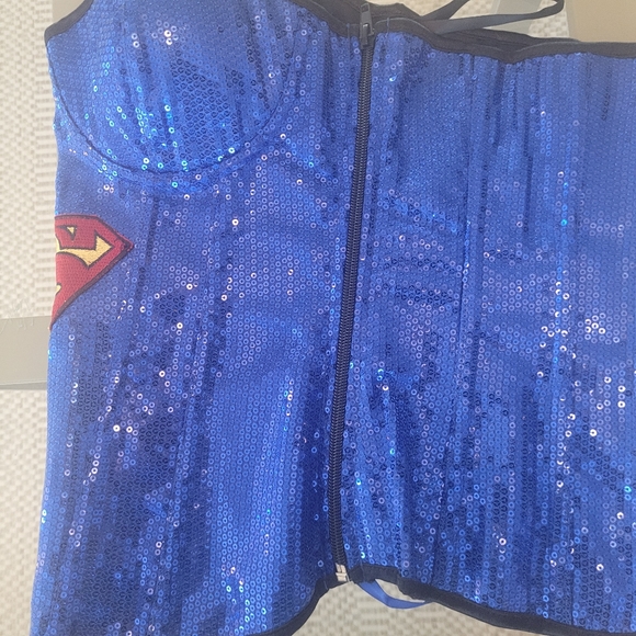 Supergirl Other Nwt Womens Supergirl Superhero Cosplay Sequin